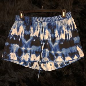 Michael kors tie dye drawstring shorts M